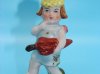 Girl Figurine Hand Painted- Made in Occupied Japan