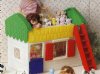 Vintage Plastic Canvas Pattern:  Barbie Furniture -- Playhouse Bunk Bed