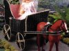 Vintage Plastic Canvas Pattern:  Barbie Horse Drawn Carriage / Buggy