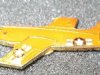 Vintage USAF Bell X-1 Mach Buster 6062 Orange Jet Plane Hat Lapel Pin Tie Tack USA Spring Sale