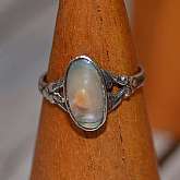 antique 925 sterling silver blister pearl ring: Can shine up with cleaning, but I prefer as is. Ring is tested solid sterling silver. Measures 5 on my ring sizer.