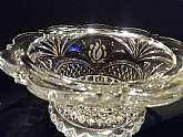 Gorgeous European Collection 24% Lead Crystal Candy Dish!Design is Flowers and Diamond CutLabel!The European Collection24% Lead CrystalMade in GermanyExcellent Condition - No Chips or CracksSize8” high with lid7 1/4�&#