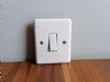 Vintage electrical Light switch, plastic electrical switch, yugoslavia electrical switch, wall switch electrical, Light Switch