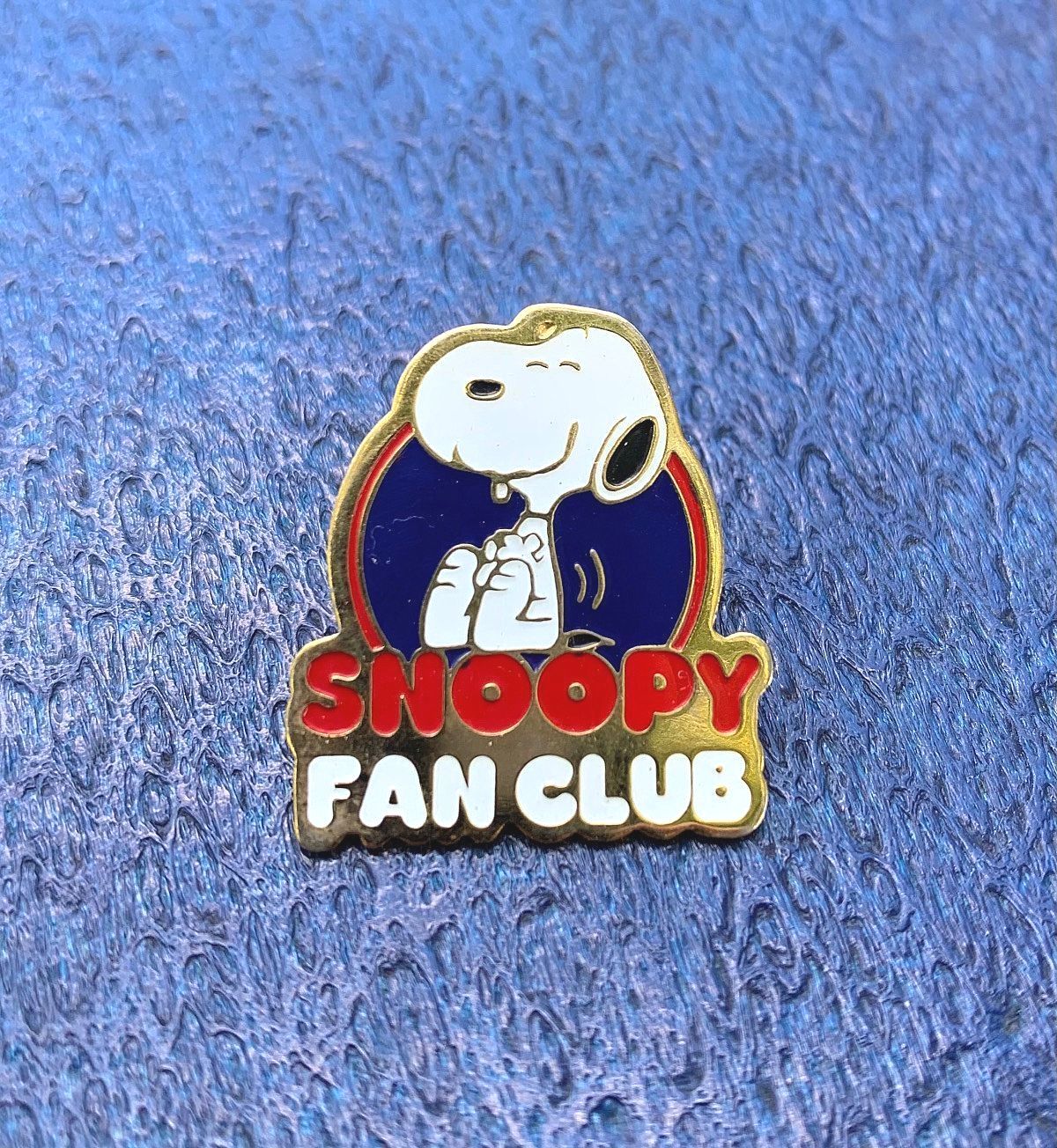 1958 Snoopy Fan Club Pin With Back, Peanuts Collectibl/ United Features Syndicate
