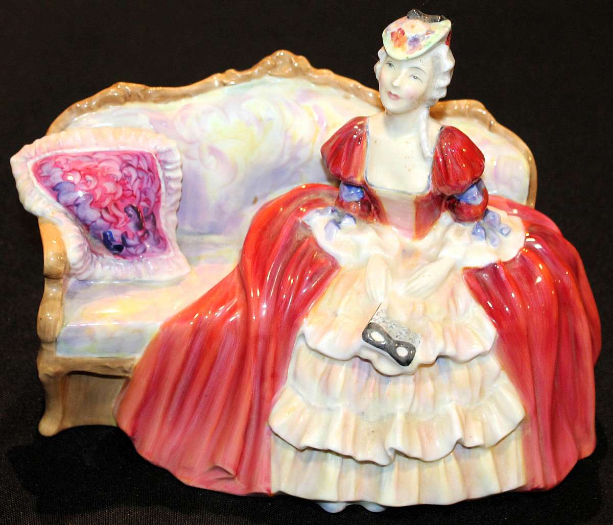 Up for sale is this Fantastic Royal Doulton Belle Of The Ball HN1997 Figurine in excellent condition with no chips or cracks. Measures approx. 6.25"T.Shipping Excludes: Alaska/Hawaii, US Protectorates, APO/FPO, PO BoxShipping Provided to the United