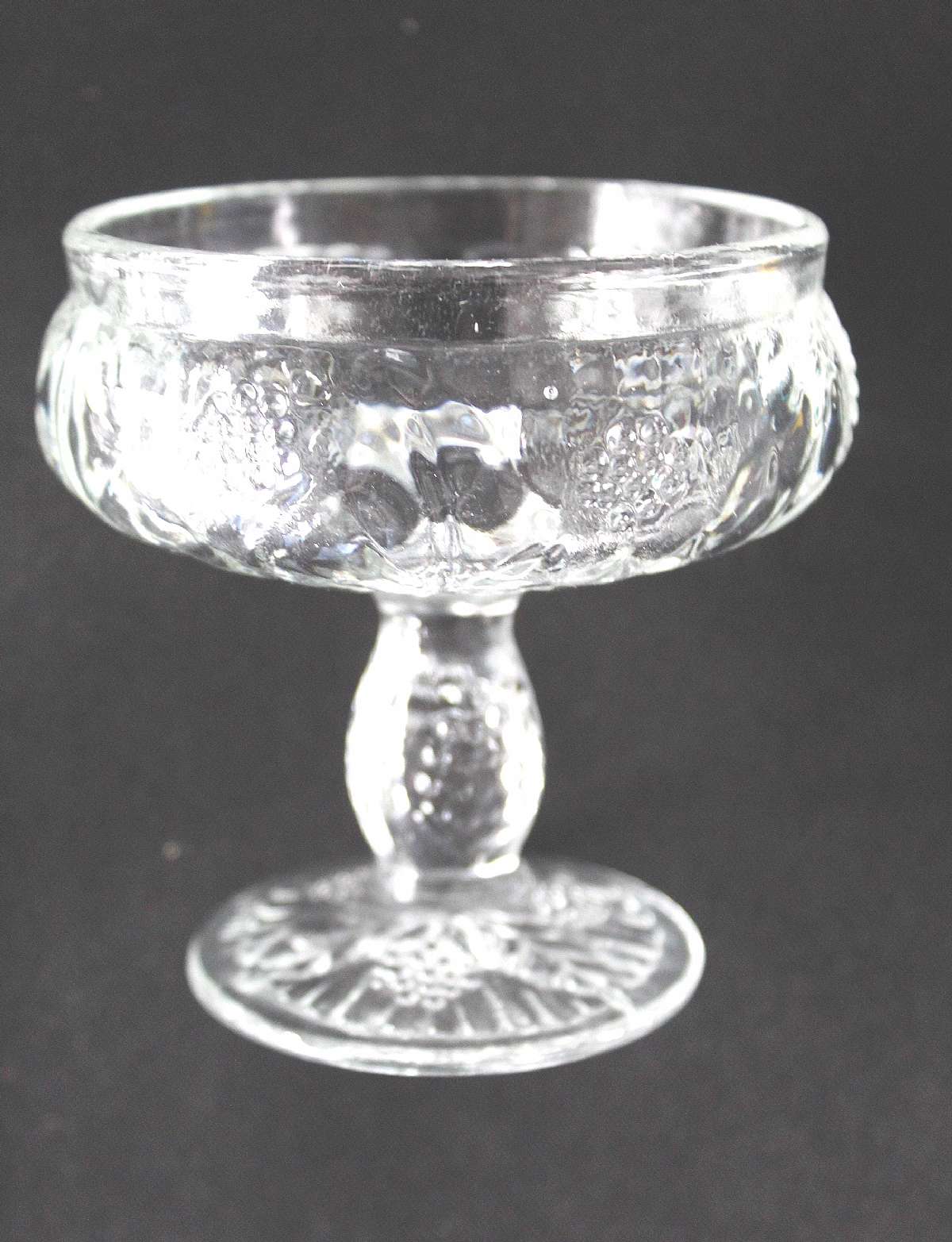 Up for sale are these Eight Glasses From France With A Berry Design in excellent condition with no chips or cracks. They measure approx. 4" Tall and 3 1/2"W. They are marked France on the bottom. Shipping Excludes: Alaska/Hawaii, US Protectorat