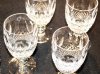 Waterford Colleen Crystal Claret Wine Glasses, Set of 4, 4 3/4 Inch