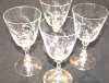 Cambridge Rose Water Glasses, Set of 4, 6 1/2 Inch