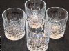 Royal Crystal Rock Opera Old Fashion Glasses, Set of 4, 3 5/8 Inch