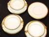 Theodore Haviland Milford Cream Soup Bowls & Saucers, Set of 7