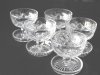 Thomas Webb St Andrews Crystal England Grapefruit Glasses, Set of 5, 3 1/8 Inch