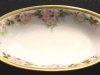 Antique Royal Bayreuth Pink Rose Floral Relish, 9 Inch