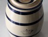 Vintage Number Two Pottery Stoneware Water Canister, 11 1/2 Inch