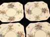EPIAG Royal Czechoslovakia Square Salad Plates, Set of 4, 8 Inch