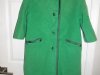 Womans Kelly Green coat