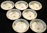 Up for sale are these Wm Guerin Pattern 52 Limoges France Antique Seven Coupe Soup Bowls in excellent condition with no chips or cracks. The bowls measure approx. 7 1/2"W. Please see my other sales for more of this beautiful pattern.Shipping Exclud
