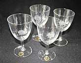 Up for sale are these Beautiful Vintage Helios West Germany Crystal Stemware With A Etched Rose Set Of Four Champagne Glasses. They are in excellent condition with no chips or cracks. They measure approx. 4 7/8"T by 2 3/4"W and hold approx. 6 ou