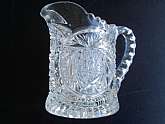 Up for sale is this beautiful well made Vintage EAPG U.S. Glass Heart Plume Heartland Star Creamer or Milk Pitcher in excellent condition with no chips or cracks. Measures approx. 4 5/8 inches tall. Shipping Excludes: Alaska/Hawaii, US Protectorates, AP