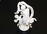 Up for sale is this Porcelain Woman & Cherub Angels Figurine in Great condition with no chips or cracks. Measures approx. 16 1/2" T by 9 1/2""W at its widest point. Shipping Excludes: Alaska/Hawaii, US Protectorates, APO/FPO, PO BoxS