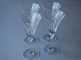 Up for sale are these Vintage RCR Royal Crystal Rock Novecento Set of Four Wine Glasses in excellent condition with no chips or cracks. They measure approx. 7 1/8"T by 3 1/2"W.   Shipping Excludes: Alaska/Hawaii, US Protectorates, APO/FPO, PO