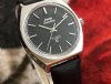 hmt vintage sandeep men's watch excellent condition clean original black dial hand winding 17 Jewels rare made in India watch