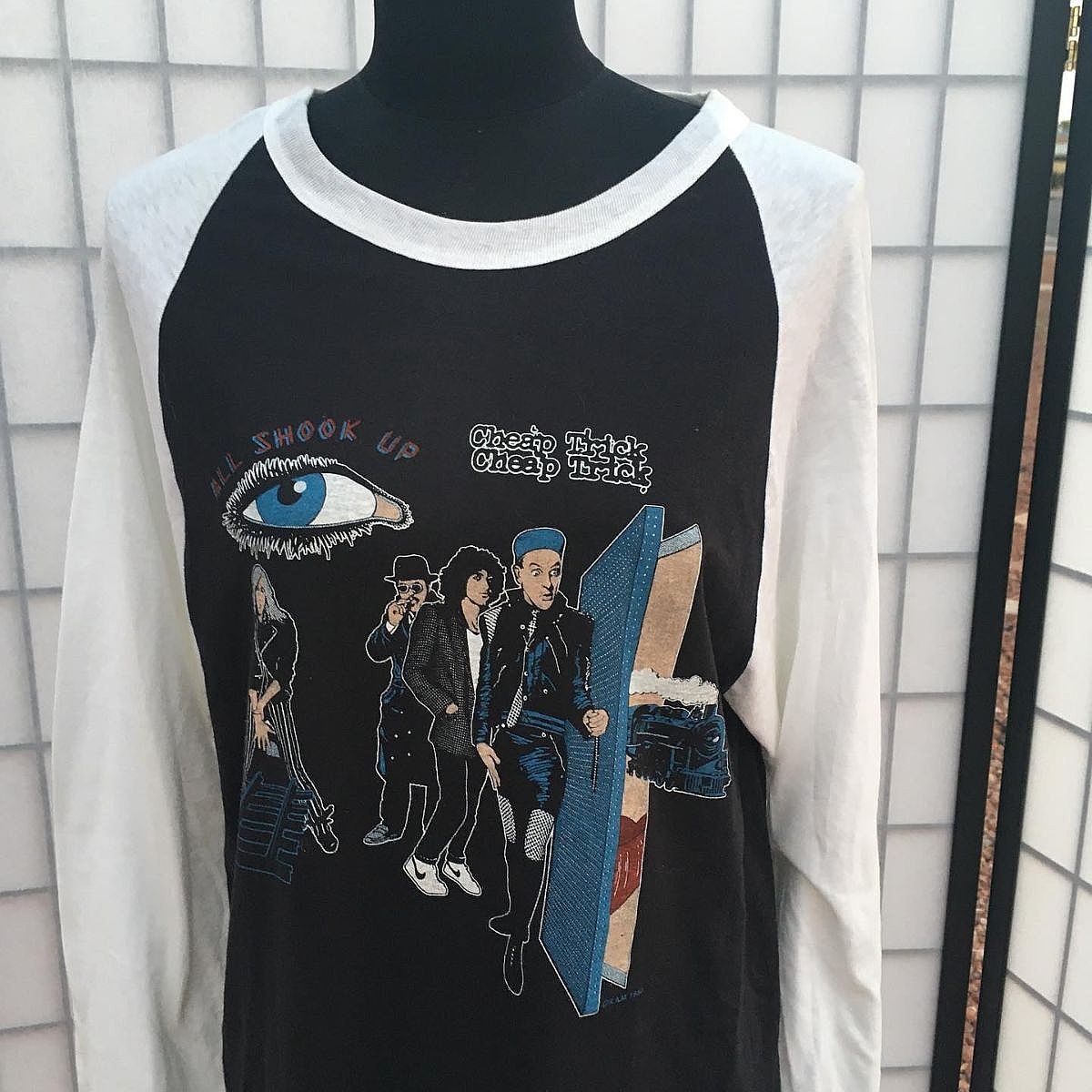 Vintage Cheap Trick Concert Anvil Tee Shirt XL NOS All Shook Up Made In USA 