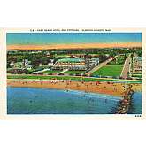 Vintage Postcard Park Beach Hotel and Cottages, Falmouth Heights, Mass. 124, 42049Features:	• Linen 1930-1950Size: 3.5" x 5.5"Condition: Pre-Owned GoodCondition is consistent with an old or antique paper postcard. It m