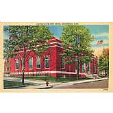 Vintage Postcard United States Post Office, Middleboro, Mass. 45118Features:	• Linen 1930-1950Size: 3.5" x 5.5"Condition: Pre-Owned GoodCondition is consistent with an old or antique paper postcard. It may have corner