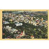 Vintage Postcard State Capitol Group and Business District, Sacramento, Calif. 787, 3B-H389Features:	• Linen 1930-1950Size: 3.5" x 5.5"Condition: Pre-Owned GoodCondition is consistent with an old or antique paper postc