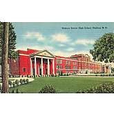Vintage Postcard Nashua Senior HIgh School, Nashua, N.H. 67995Features:	• Linen 1930-1950Size: 3.5" x 5.5"Condition: Pre-Owned GoodCondition is consistent with an old or antique paper postcard. It may have corner bumps
