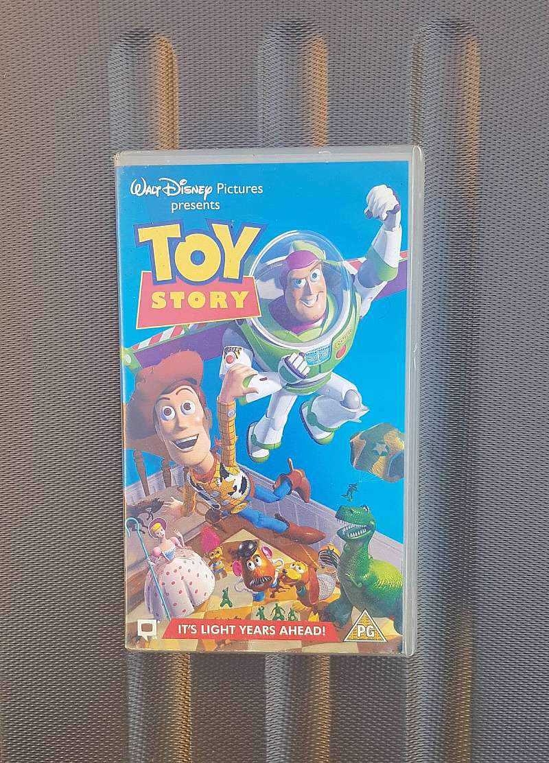 1996 Walt Disney Toy Story VHS Tape Video Kids Movie Tom Hanks ...